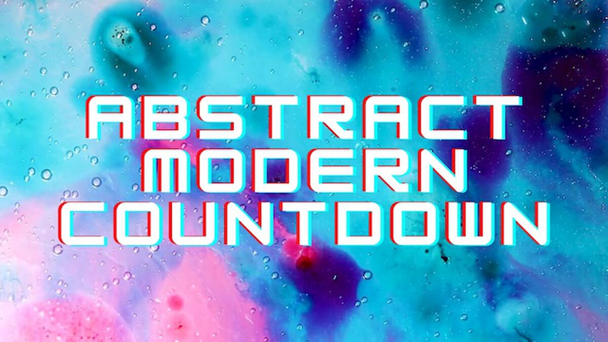 Abstract Modern Countdowns image number null